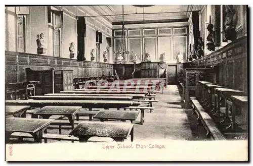 Great BRitain Cartes postales Eton College Upper school