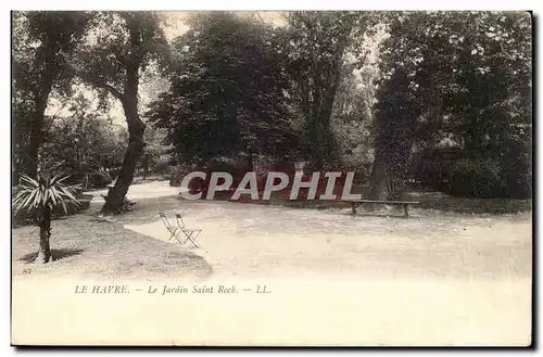 Le Havre Cartes postales le jardin Saint Roch