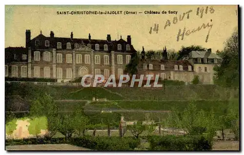 Saint Christophe le Jajolet Cartes postales Chateau de Sacy