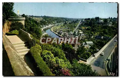 Dinan Cartes postales moderne Ville medievale Vallee de la Rance et la Tour Ste Catherine