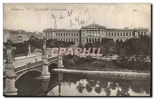 Strasbourg Cartes postales Universite