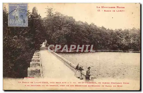 La Montagne Noire Bassin de Lampy a 10 km de St Ferreol Ansichtskarte AK