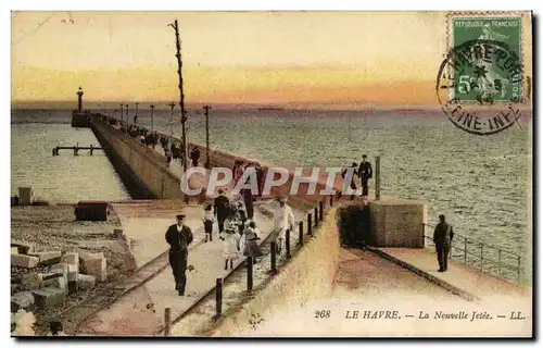 Le Havre Cartes postales La nouvelle jetee