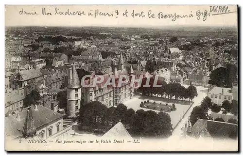 Nevers Cartes postales Vue panoramique sur le palais Ducal