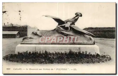 Calais Cartes postales Le monument aux victimes du Pluviose