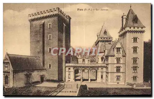 Pau Cartes postales La chateau