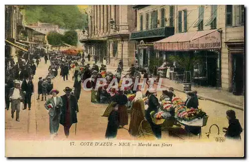 Nice Cartes postales MArche aux fleurs TOP