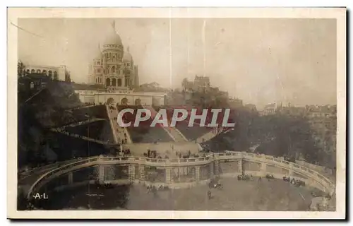 Paris et ses merveilles Ansichtskarte AK Le sacre coeur