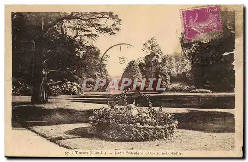 Tours Cartes postales Jardin botanique Une jolie corbeille