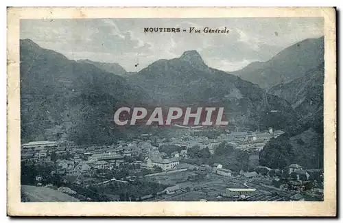 Moutiers Cartes postales Vue generale