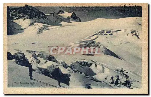 Dauphine Cartes postales Massif du Pelvoux et glacier