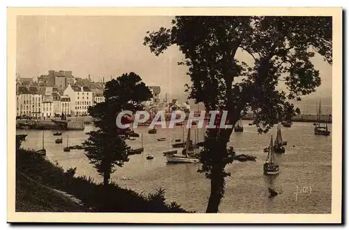 Douarnenez Ansichtskarte AK Vue generale du port