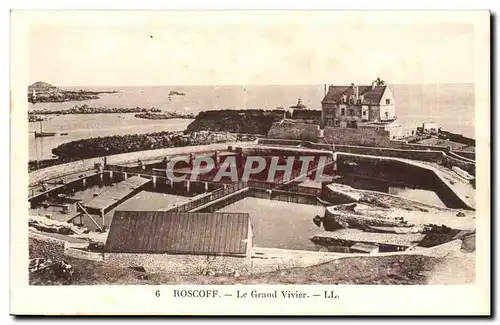 Roscoff Cartes postales Le grand vivier