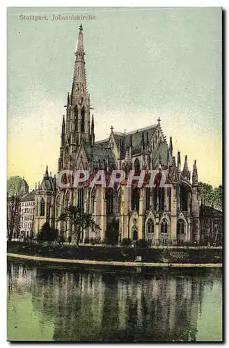 Allemagne Stuttgart Cartes postales Johanniskirche