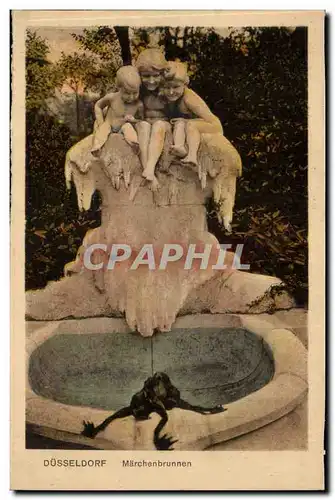 Allemagne Dusseldorf Cartes postales Marchenbrunnen