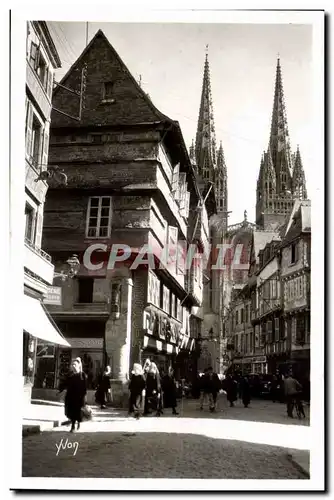 quimper Cartes postales Vieilles maisons de la Kereon