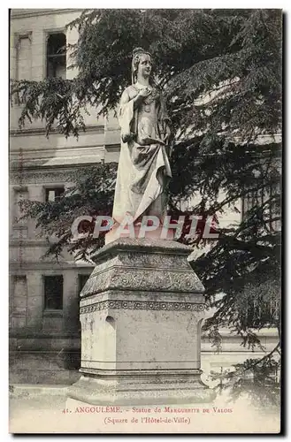 Angouleme Cartes postales Statue de Marguerite de Valois (square de l'hotel de ville)