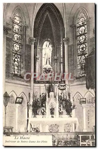 Le Havre Cartes postales Interieur de Notre DAme des flots