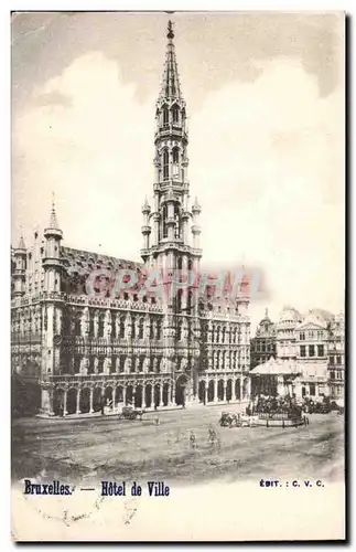 Belgie Belgique Bruxelles Cartes postales Hotel de ville