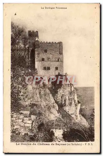 Dordogne Cartes postales Le donjon du chateau de Beynac (en sarladais)