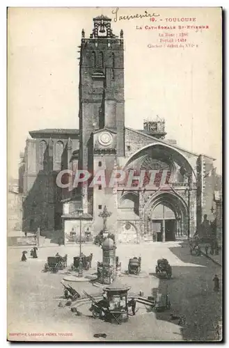 Toulouse Cartes postales La cathedrale St Etienne