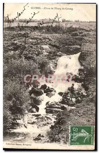 Glomel Cartes postales Chute de l&#39etang du Corong