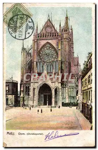 Metz Cartes postales Dom (Christusportal)