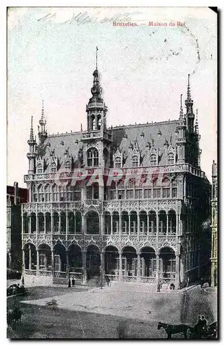 Belgique Bruxelles Cartes postales Maison du roi