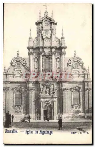 Belgique Bruxelles Cartes postales Eglise du beguinage