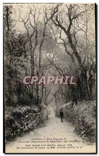 Cognac Ansichtskarte AK Parc Francois 1er ancienne dependance du chateau de Cognac Comptoirs et chais de MM Otard