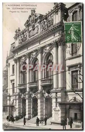 Auvergne Clermont Ferrand Cartes postales Facade du theatre