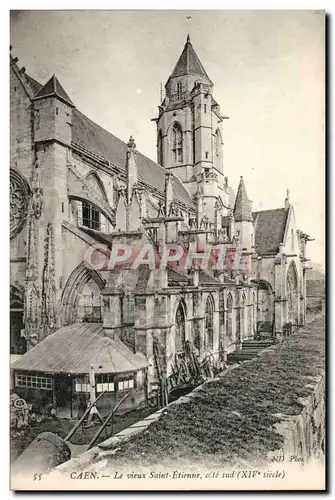 Caen Cartes postales Le vieux Saint Etienne Cote sud (14eme)