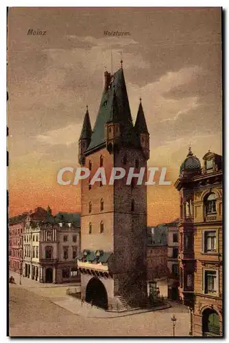 Allemagne Cartes postales Mainz Holzturm