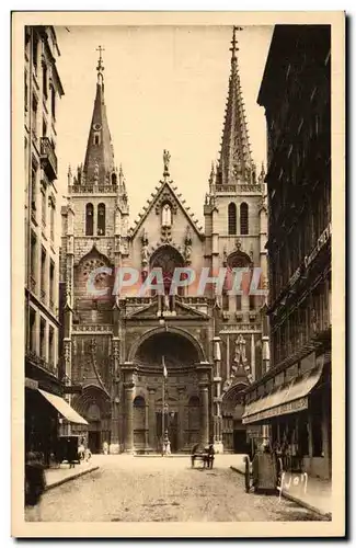 Lyon Ansichtskarte AK Eglise Saint Nizier