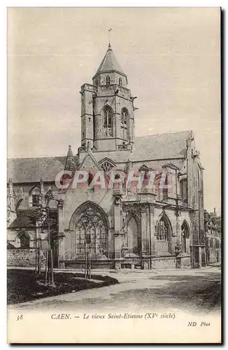 Caen Cartes postales Le vieux Saint Etienne (15eme)