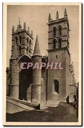 Montpellier Cartes postales La cathedrale Saint Pierre