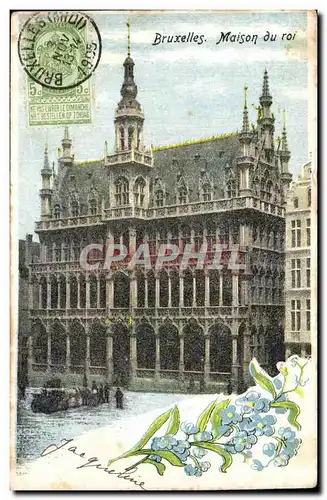 Belgie Belgique Bruxelles Cartes postales Maison du roi