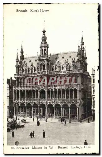 Belgie Belgique Bruxelles Cartes postales Maison du roi