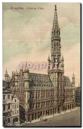 Belgie Belgique Bruxelles Cartes postales Hotel de ville