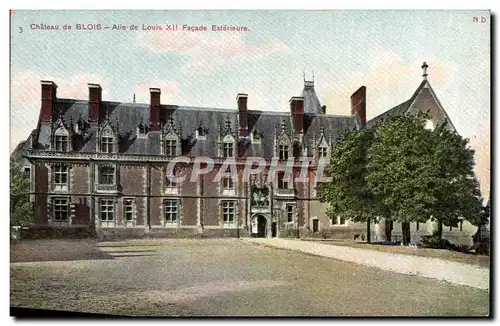 Blois Ansichtskarte AK Aile de Louis XII Facade exterieure