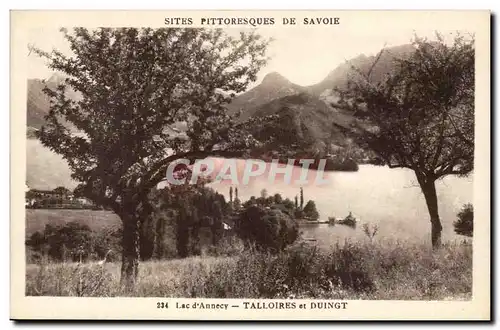 Lac d&#39annecy Cartes postales Talloires et Duingt