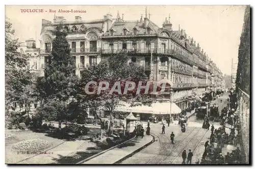 Toulouse Cartes postales Rue d&#39Alsace Lorraine