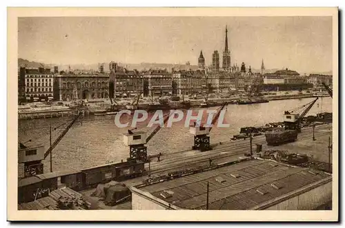 Rouen Cartes postales Les quais