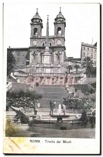 Italie Italie Roma Cartes postales TRinite dei Monti