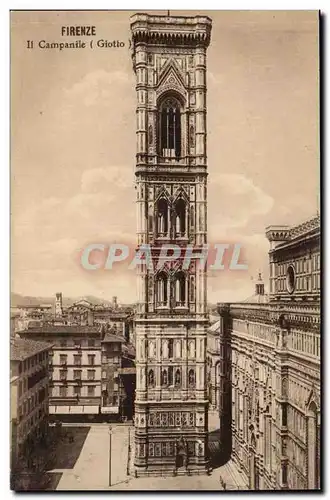 Italie Italia Firenze Cartes postales Il Campanile (Giotto)