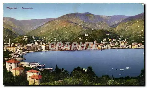 Italie - Italia - Rapallo - Panorama - Ansichtskarte AK