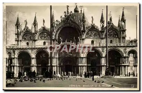 Italie - Italia - Venezia - Basilica di S Marco Ansichtskarte AK