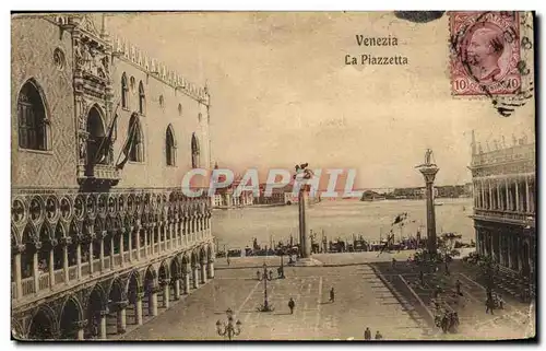 Italie - Italia - Venezia - Venice - La Piazzetta Ansichtskarte AK