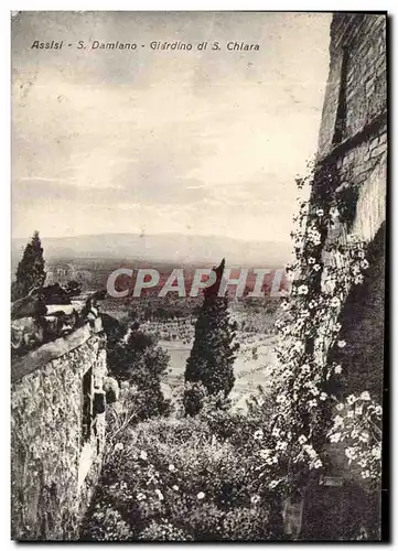 Italie Italia Milano Ansichtskarte AK Assisi Giardino di S Chiara