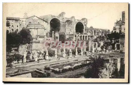 Italie Italia Roma Ansichtskarte AK Foro Romano Basilica di Costantino